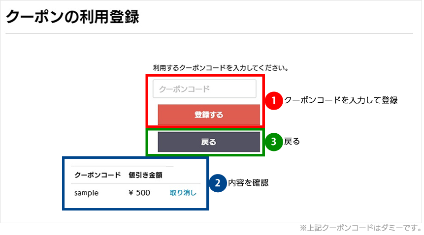 山梨百貨店 リニューアルオープン記念 500円引きクーポンプレゼント クーポン利用方法