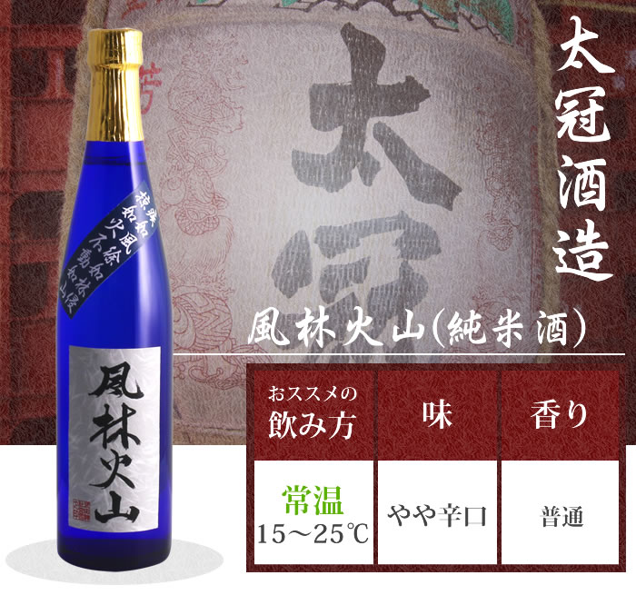 山梨 日本酒 地酒 太冠酒造