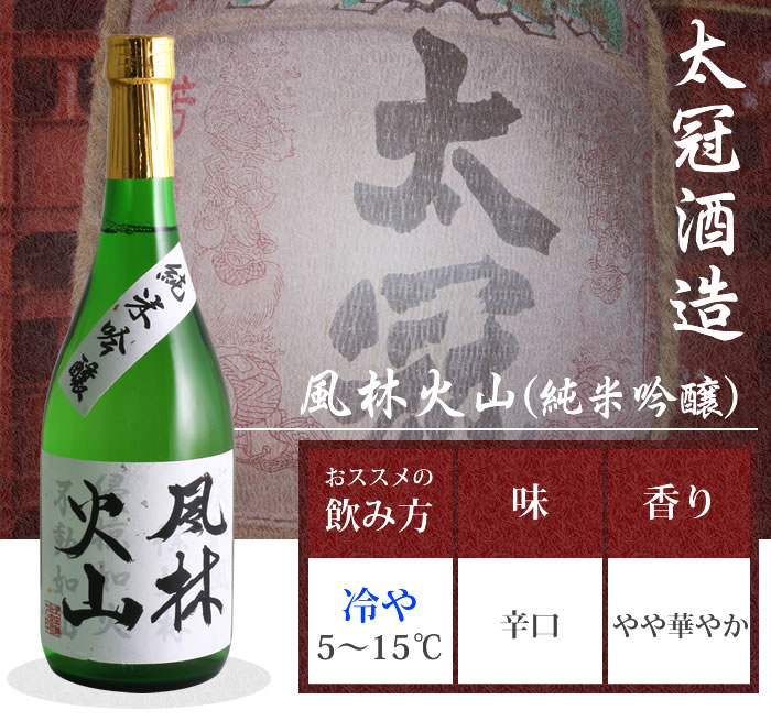 山梨 日本酒 地酒 太冠酒造