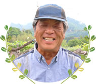 生産者 荻野さん 山梨百貨店