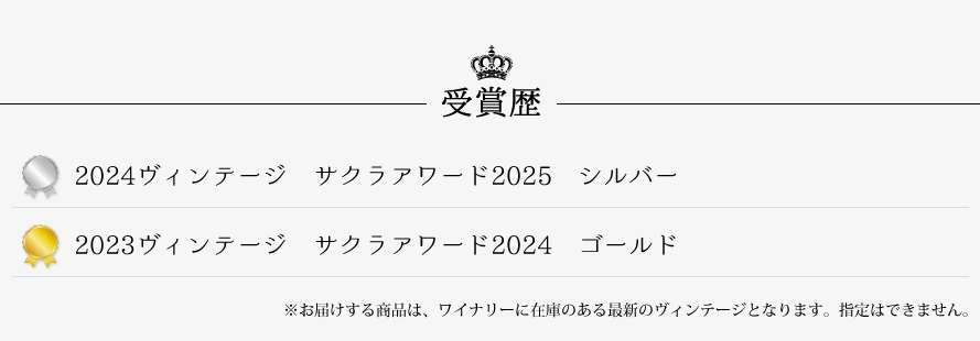 山梨ワイン モンデ酒造 受賞歴