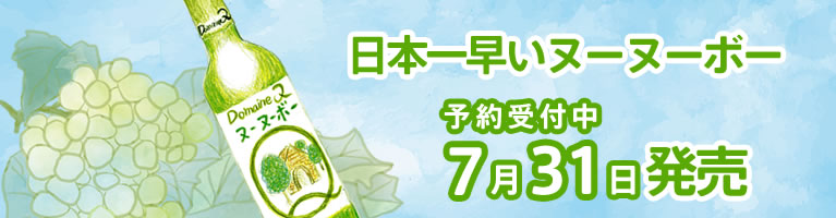 山梨百貨店 新酒ワイン ヌーヌーボー ドメーヌQ